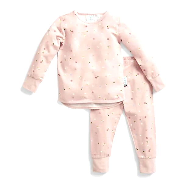 ErgoPouch Australia ErgoPouch Organik Pamuklu Uzun Pijama Takımı 2.0 Tog - Daisies Pembe - Pijamalar