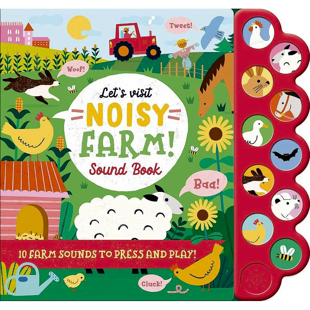 North Parade Publishing Farm (10 Button Sound Book) - Eğitici Oyuncak