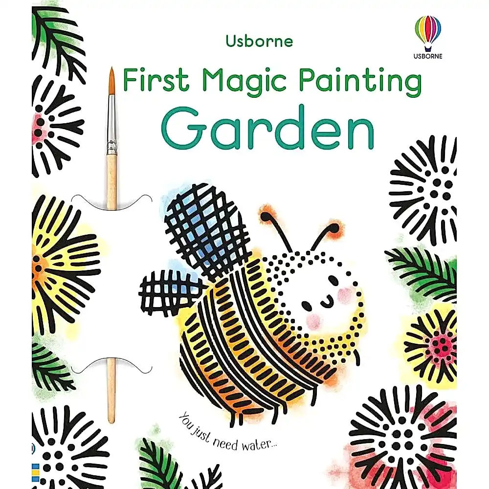 Usborne First Magic Painting Garden - Kitap
