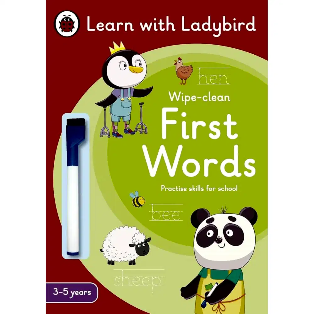 Ladybird First Words Wipe-Clean Activity Book - Kitap