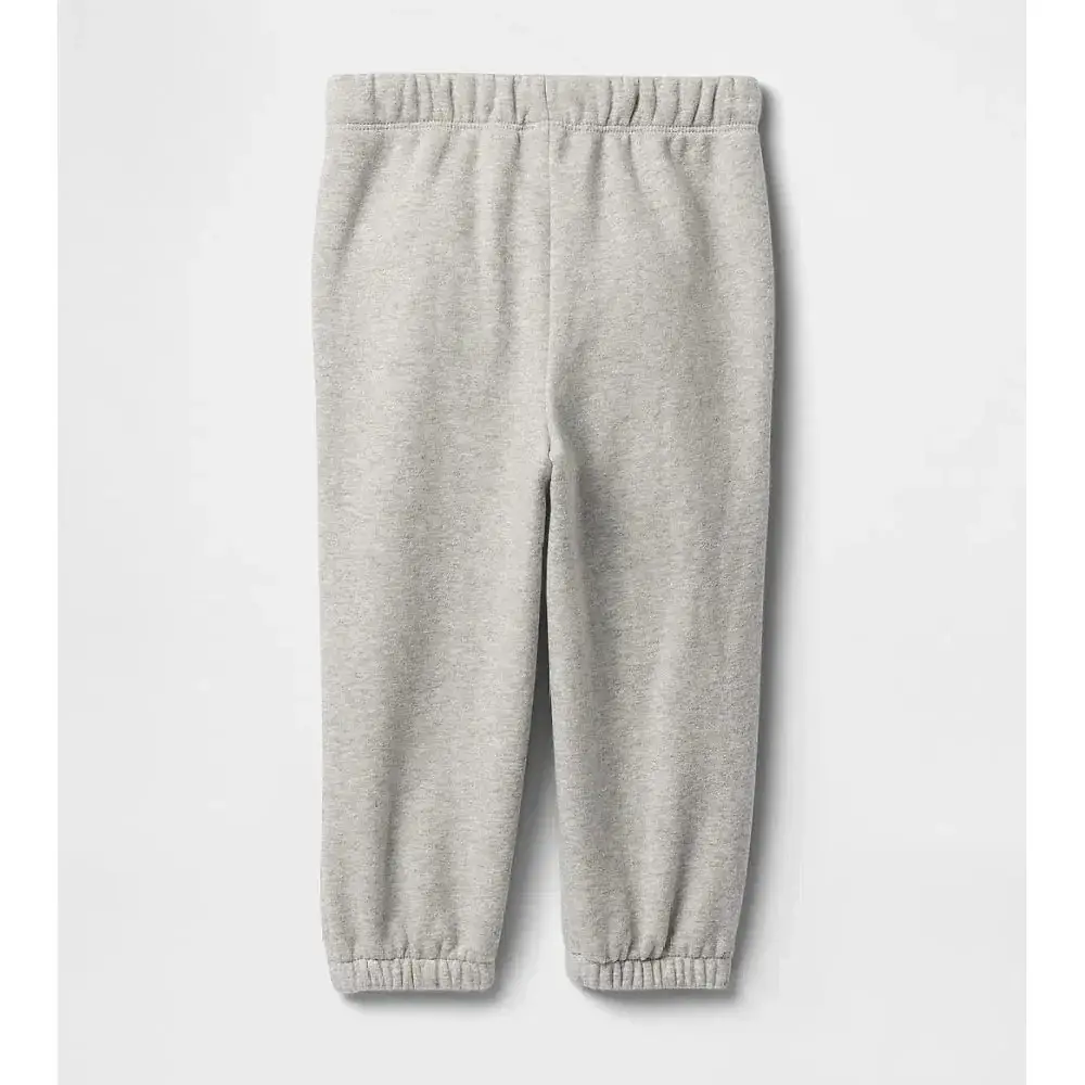 GAP Logo Kız Bebek Pull-On Jogger Eşofman Altı Gri