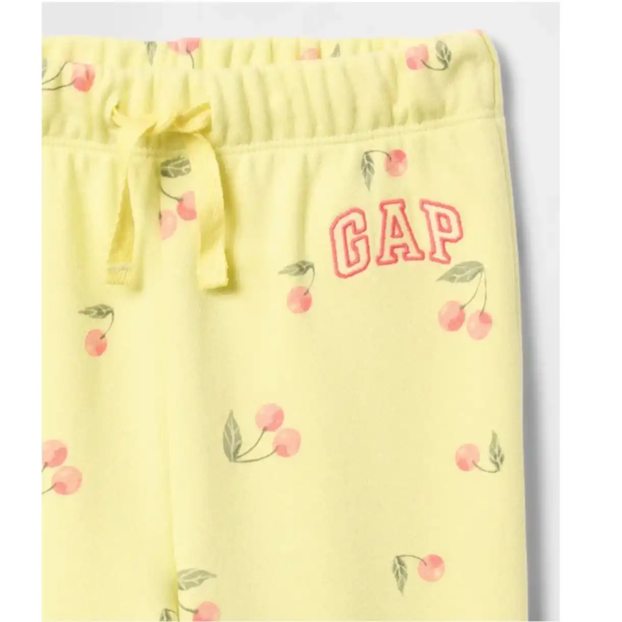 GAP Logo Kız Bebek Pull-On Jogger Eşofman Altı Sarı