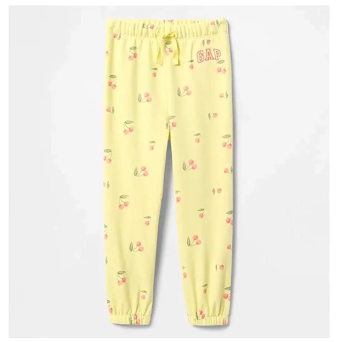 GAP Logo Kız Bebek Pull-On Jogger Eşofman Altı Sarı
