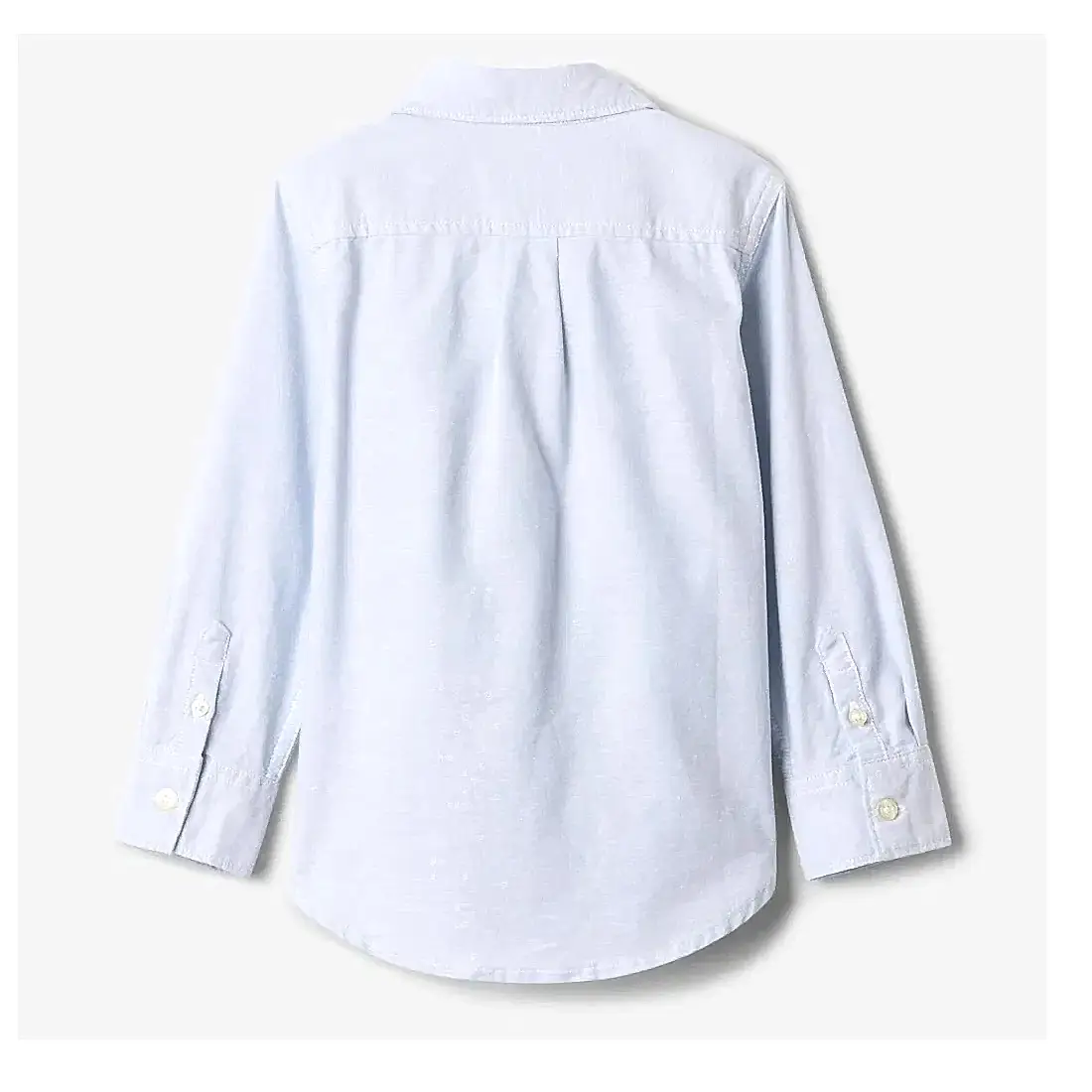 GAP Logolu Erkek Bebek Oxford Gömlek Mavi