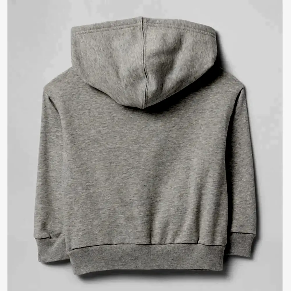 GAP Logolu Erkek Bebek Relaxed Havlu Kumaş S-Shirt Gri