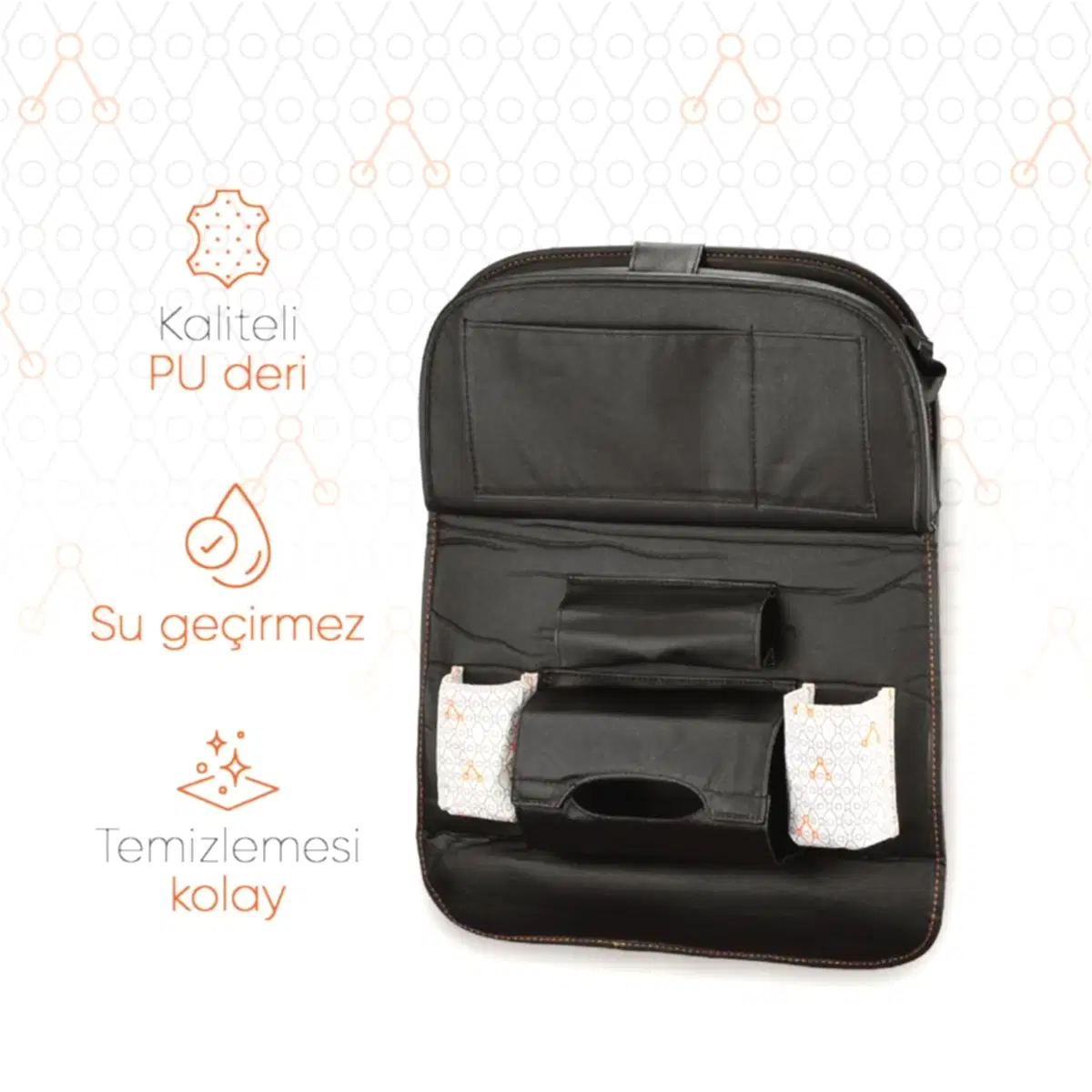 Gezenbebe Çocuklar İçin Arka Koltuk Düzenleyici