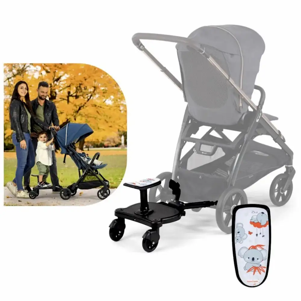 Gezenbebe Hero Bebek Arabaları İçin Oturaklı 2.Çocuk Aparatı Koala