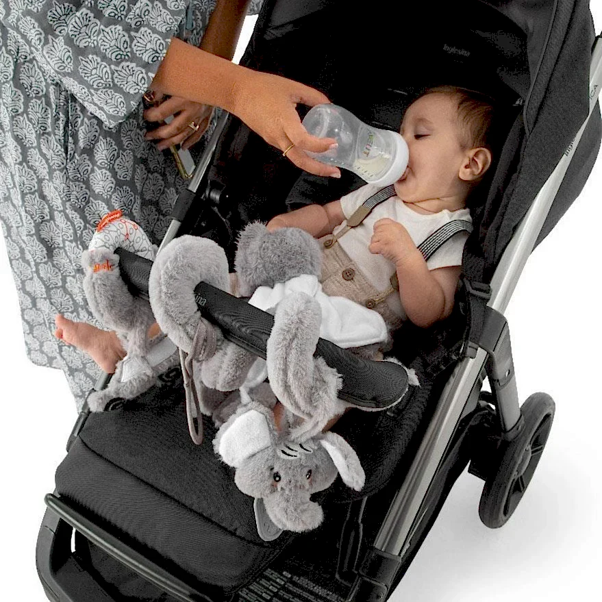 Gezenbebe Spiry Puset & Karyola Oyuncağı Elephant STD