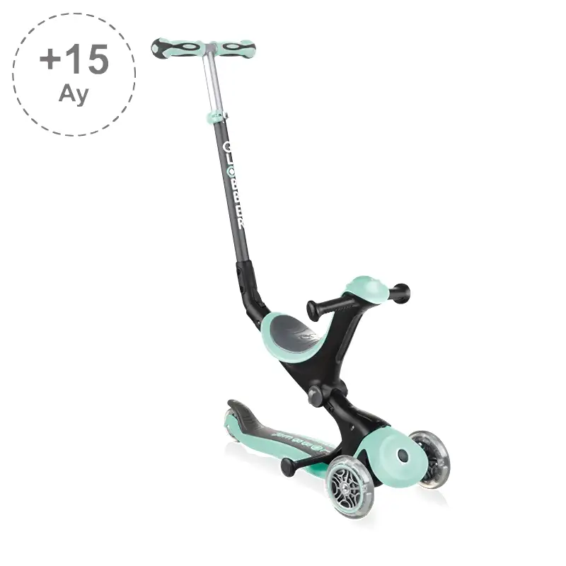 Globber Scooter Go Up Deluxe Scooter Mint Yeşili 15 Ay+