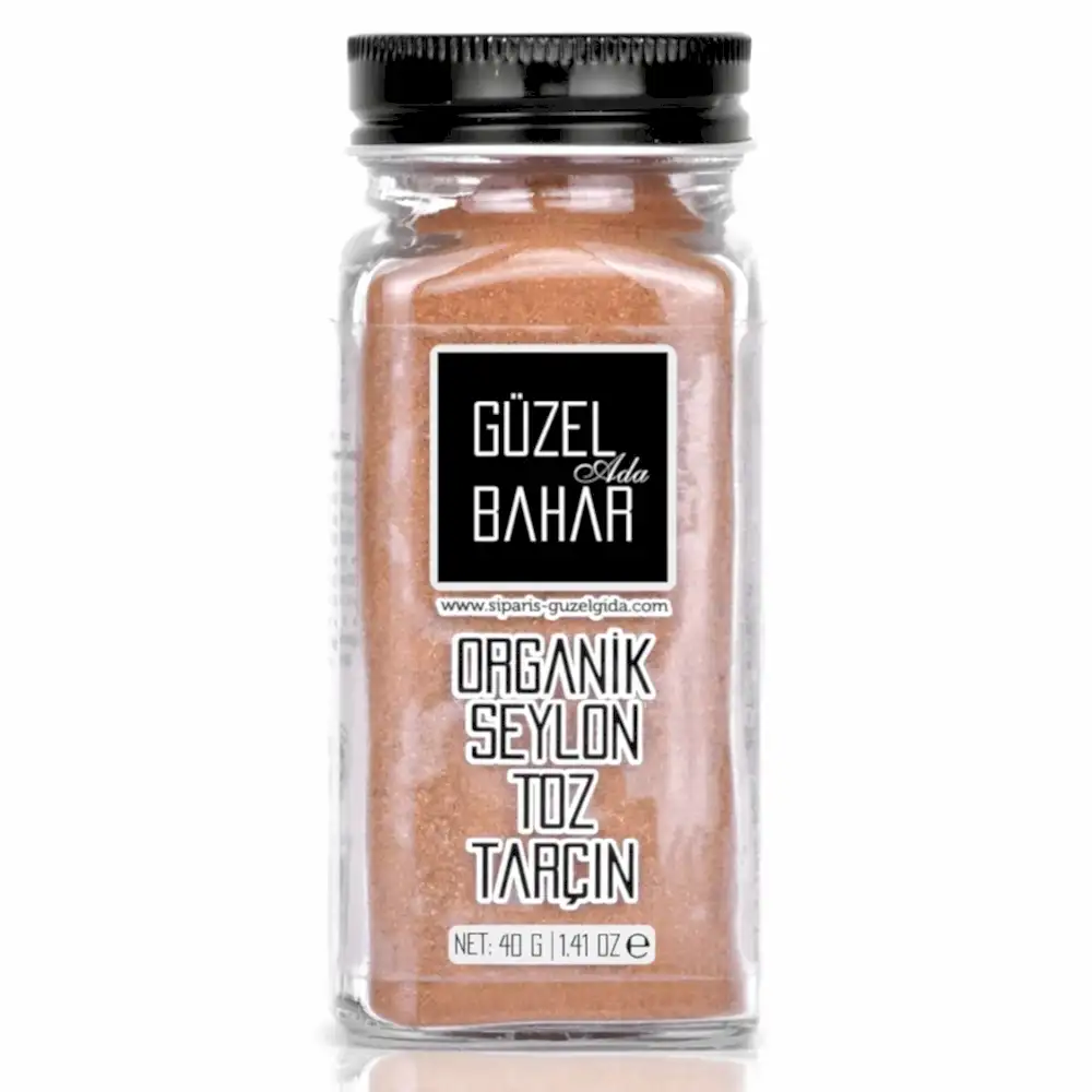 Güzel Gıda Organik Seylan Toz Tarçın 40 gr