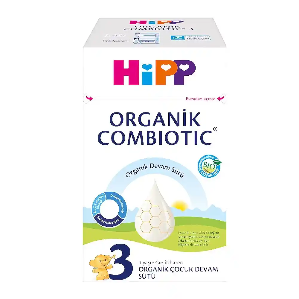 Hipp 3 Organik Combiotic Devam Sütü 600 gr
