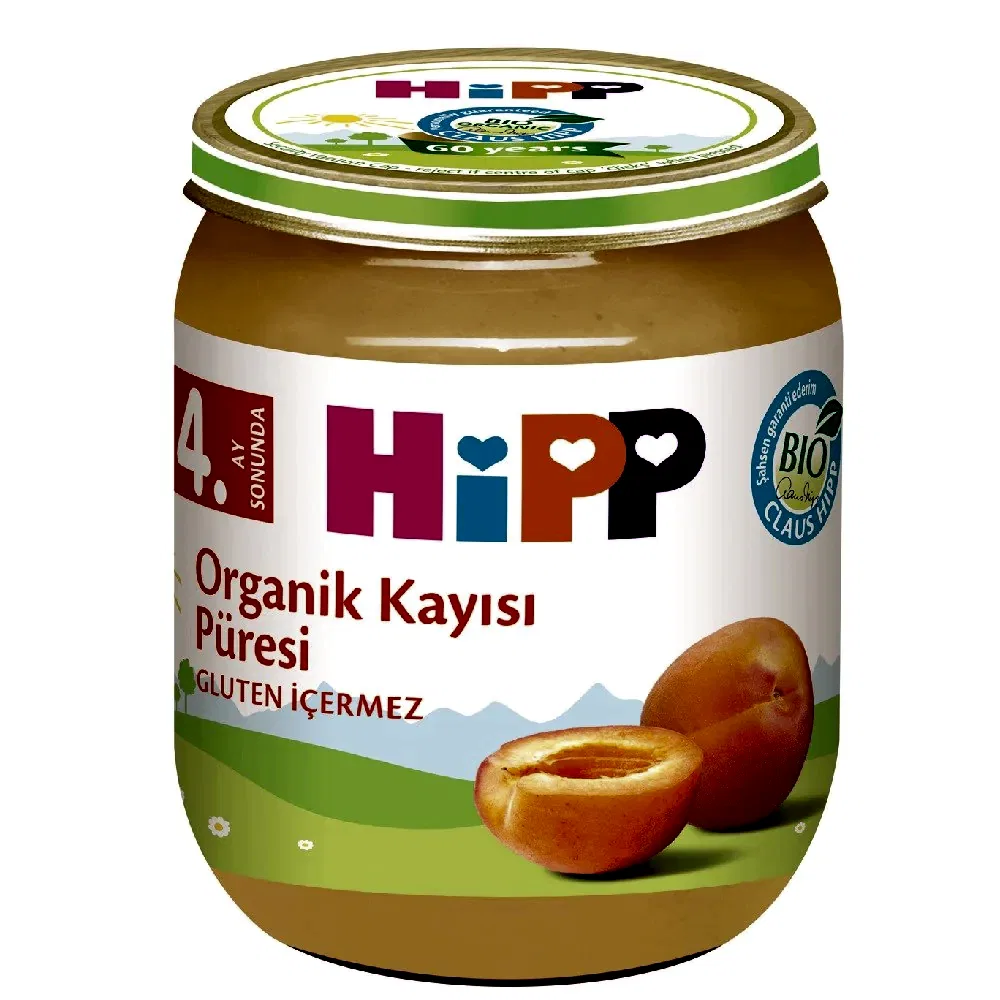 Hipp Organik Kayısı Püresi 125 gr