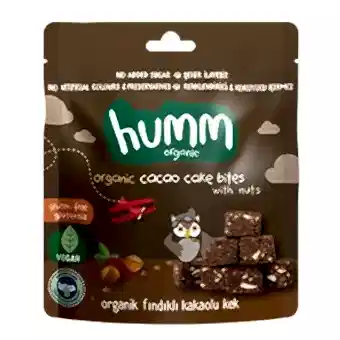 Humm Organik Fındıklı Kakaolu Glutensiz Vegan Kek