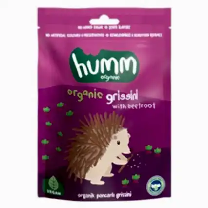 Humm Organik Grissini Pancarlı 55 gr