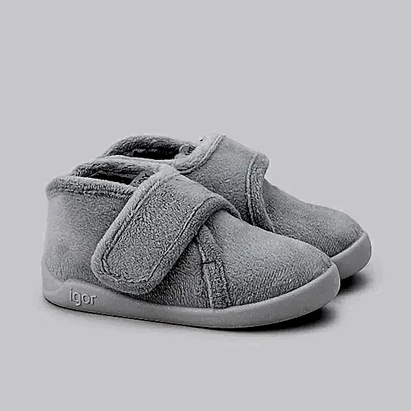 İgor Çocuk Ev Ayakkabısı Homie Mc - Light Grey Gri