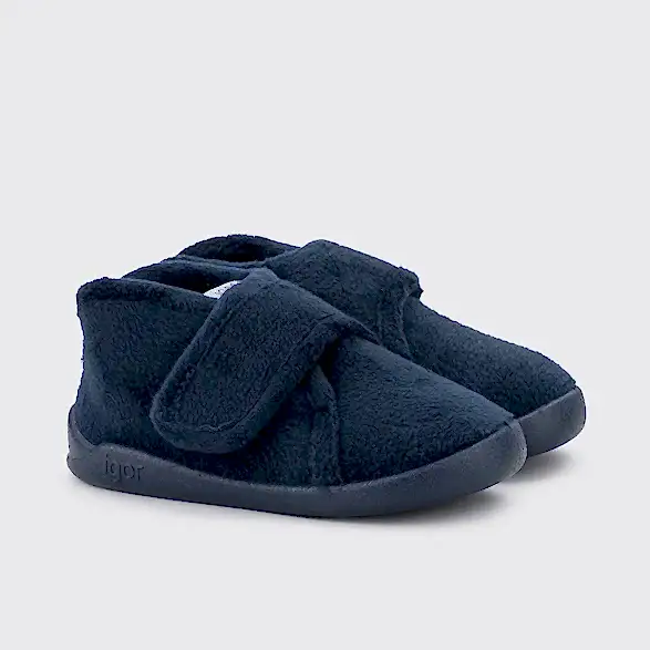 İgor Çocuk Ev Ayakkabısı Homie Mc - Navy Lacivert