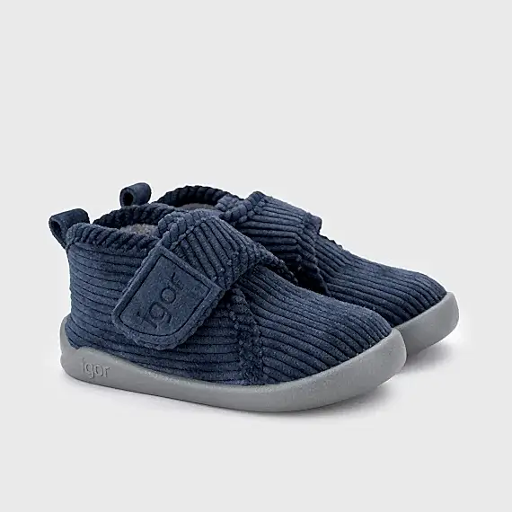 İgor Çocuk Ev Ayakkabısı Homie Pana - Navy Lacivert