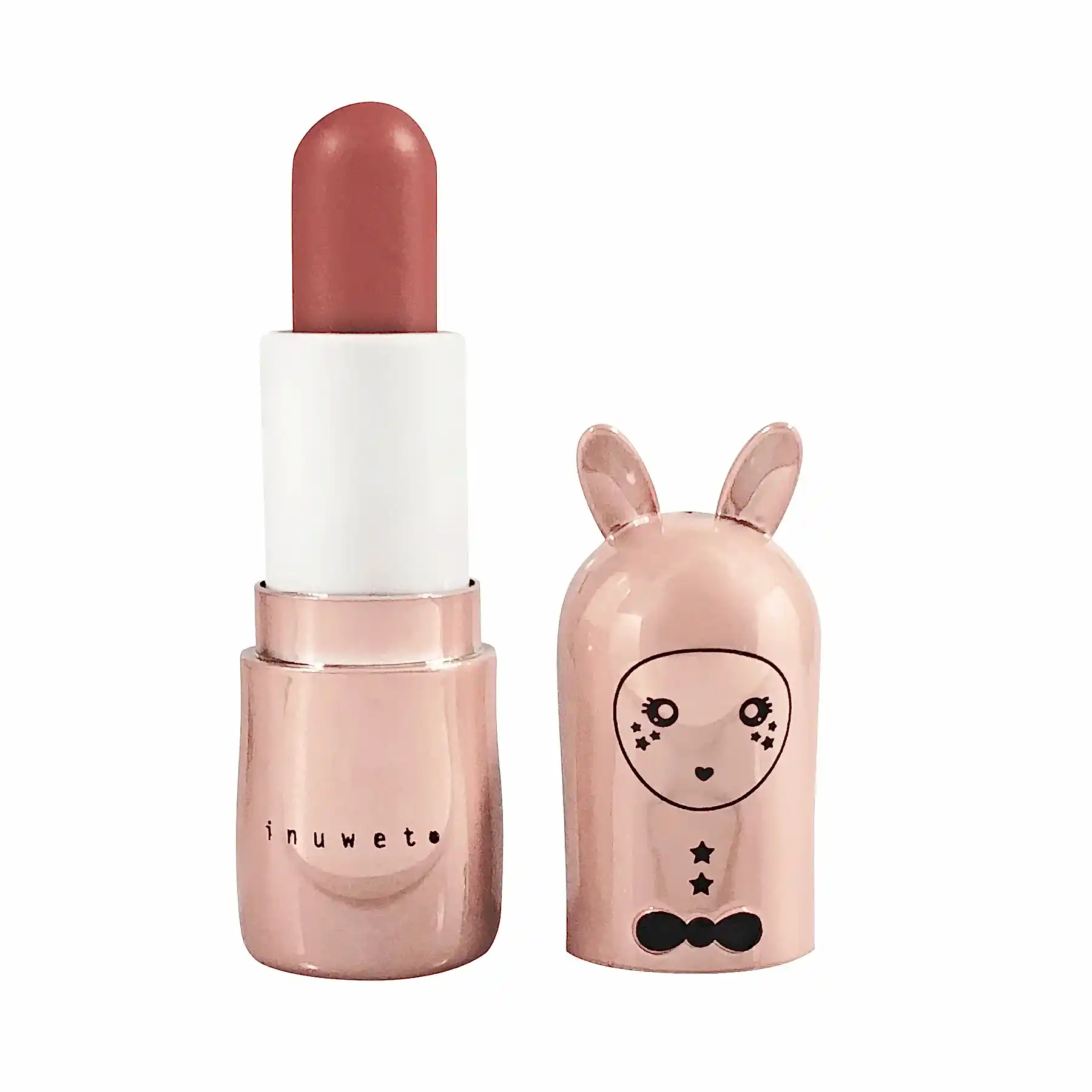 Inuwet Dudak Koruyucu Lip Balm Metal Nude Pink