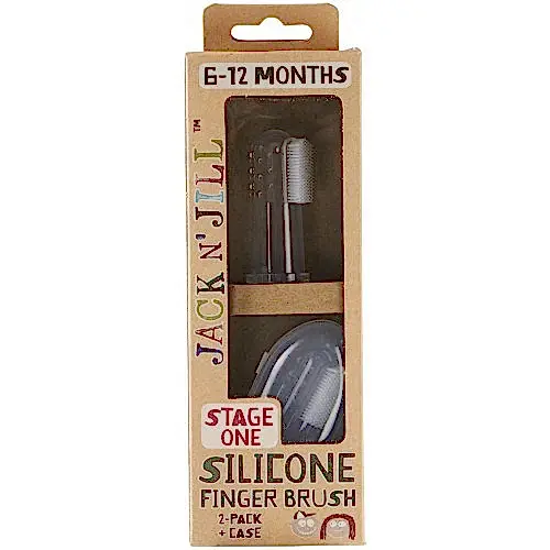 Jack N Jill Silikon Finger Brush İkili STD