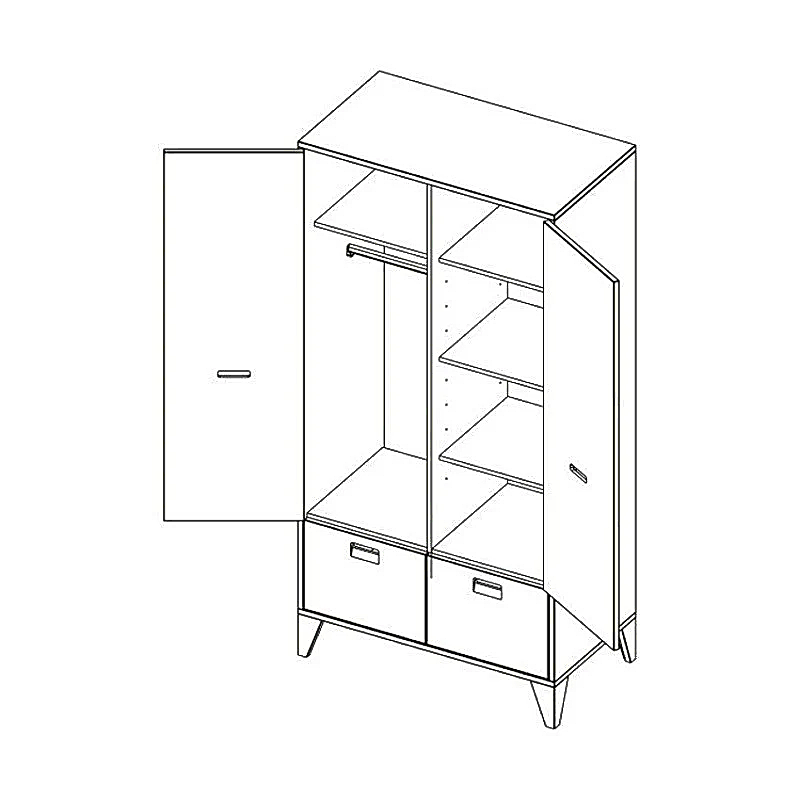 Kidsmill Nikki Dolap STD