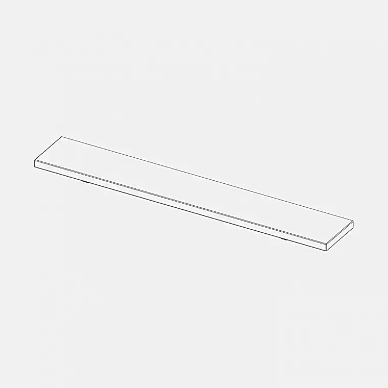 Kidsmill Sixties Raf White Matt/Oak STD