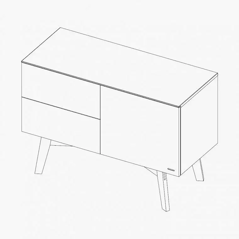 Kidsmill Sixties Şifonyer STD