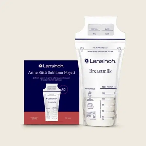 Lansinoh Anne Sütü Saklama Poşeti 50 adet STD