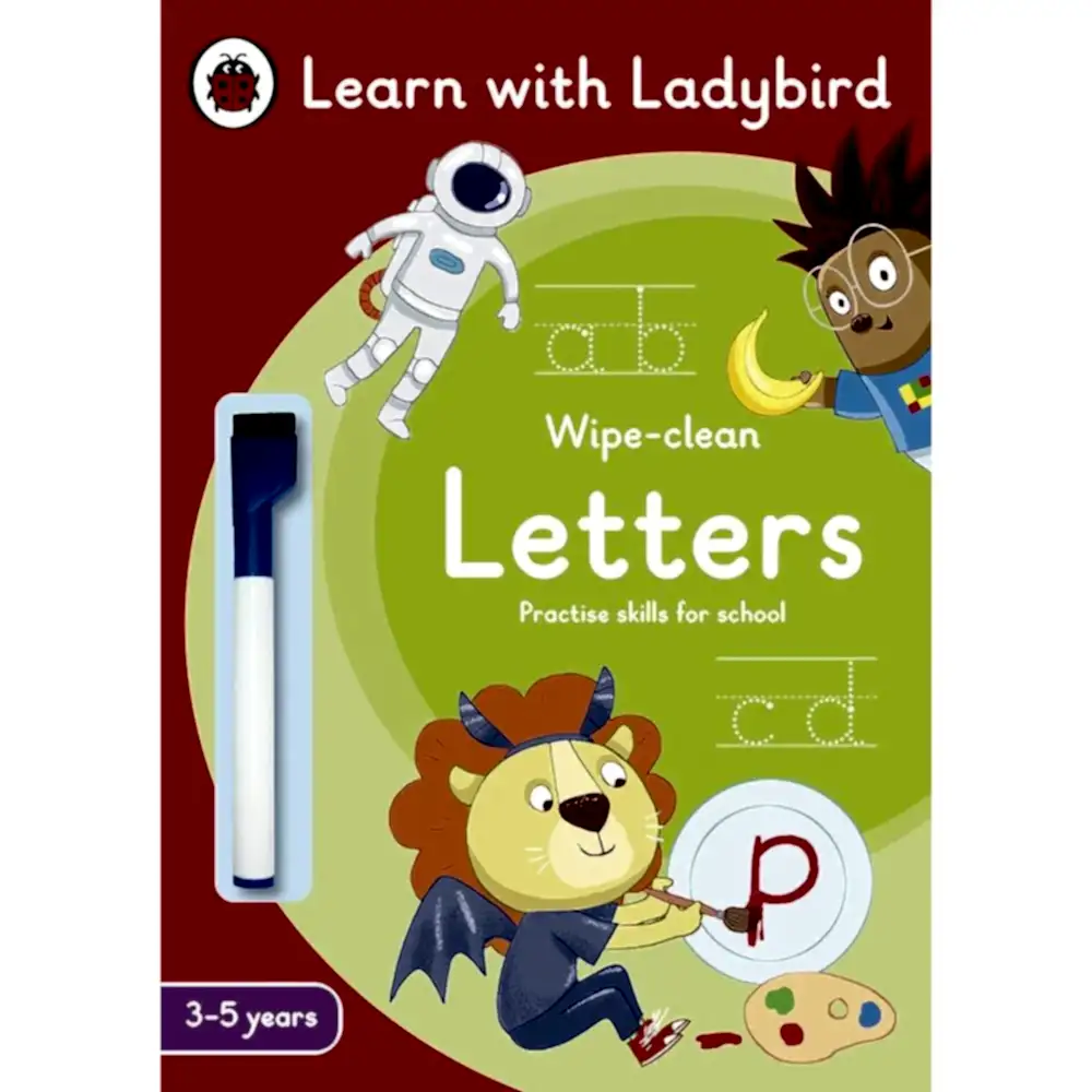Letters Wipe-Clean Activity Book