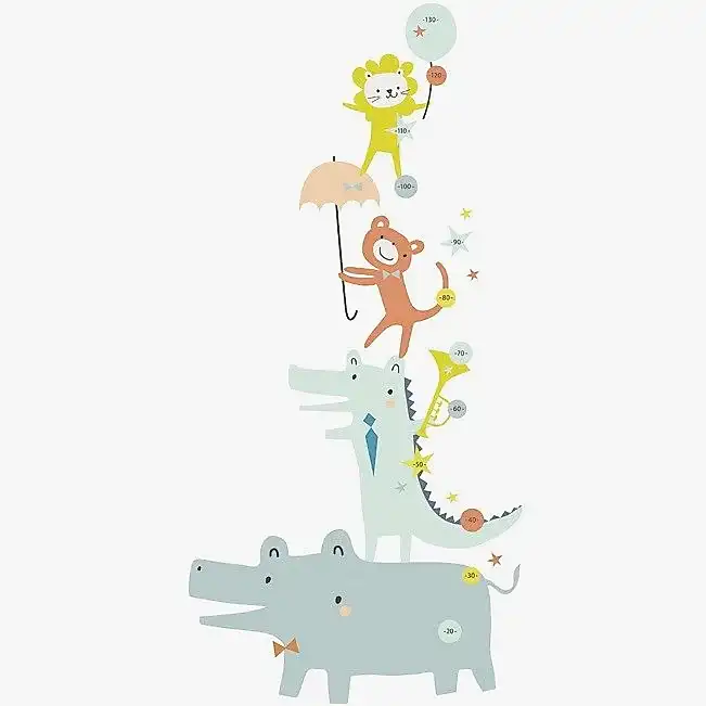 Lilipinso Bebek Odası Boy Ağacı Hayvanlar STD