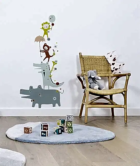 Lilipinso Bebek Odası Boy Ağacı Hayvanlar STD