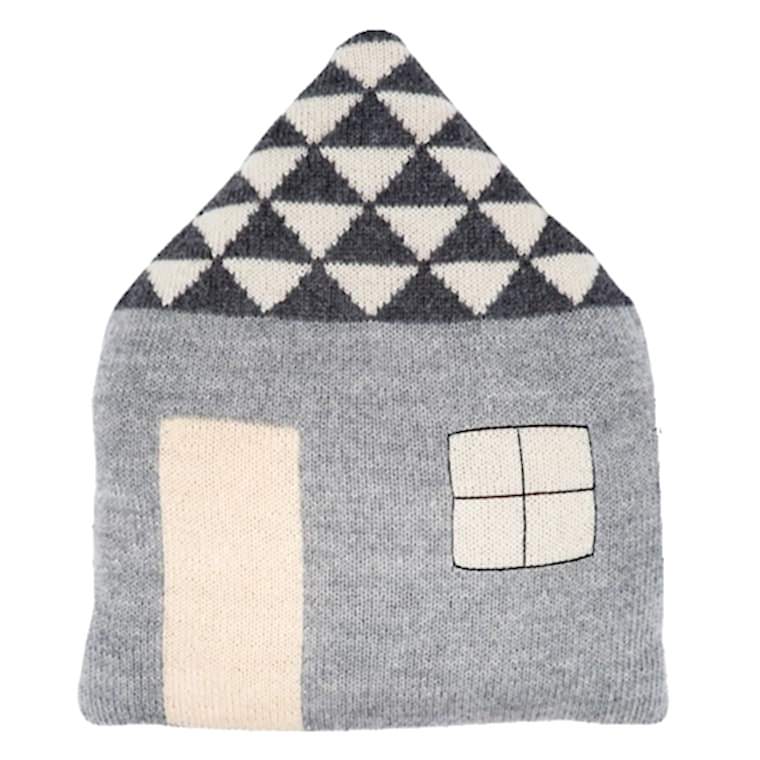 LuckyBoySunday Bebek Odası Yastık Fav Place Grey 30 cm STD