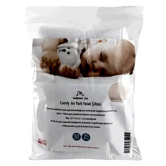 Mammi Co Comfy Air Park Yatak Şiltesi Gri