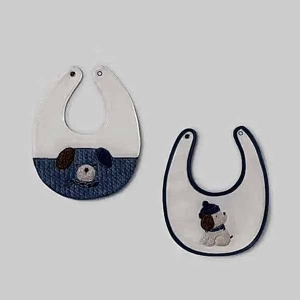 Mayoral Erkek Bebek Önlük 2'li Set Mavi