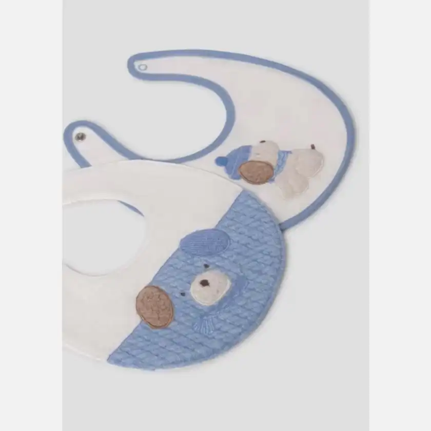 Mayoral Erkek Bebek Önlük 2'li Set Mavi