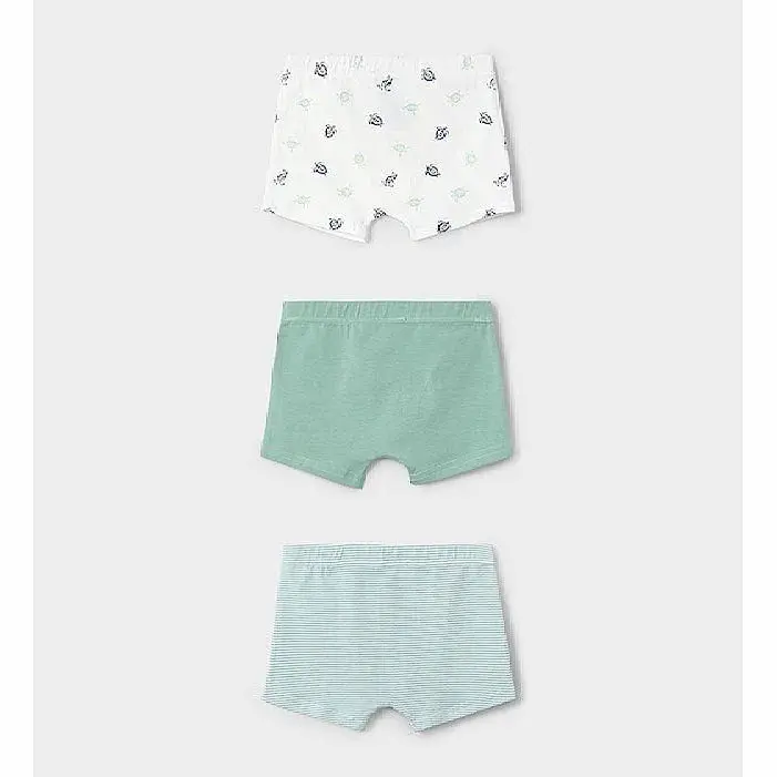 Mayoral Erkek Boxer Külot 3'lü Set Yeşil