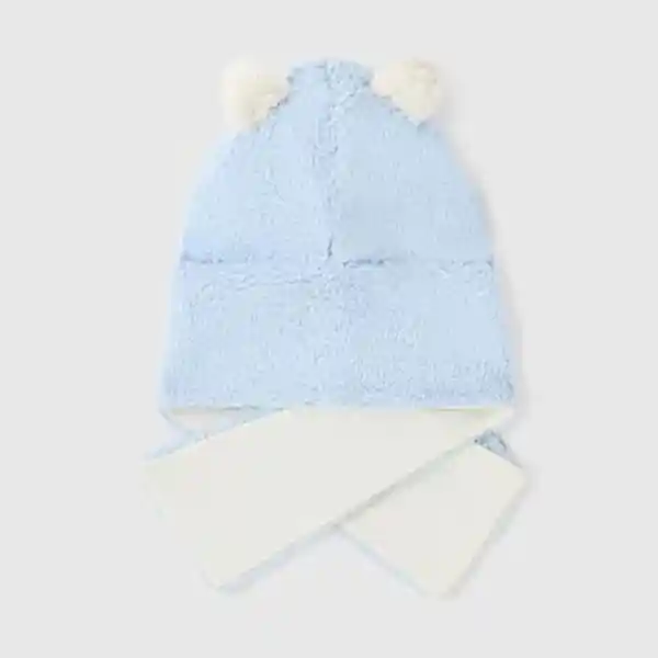 Mayoral Kışlık Erkek Bebek Bere Atkı Set Mavi