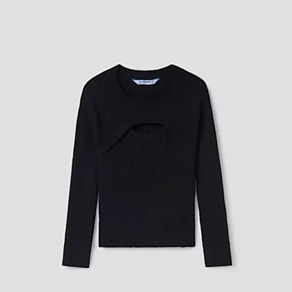 Mayoral Kışlık Kız Kazak Siyah