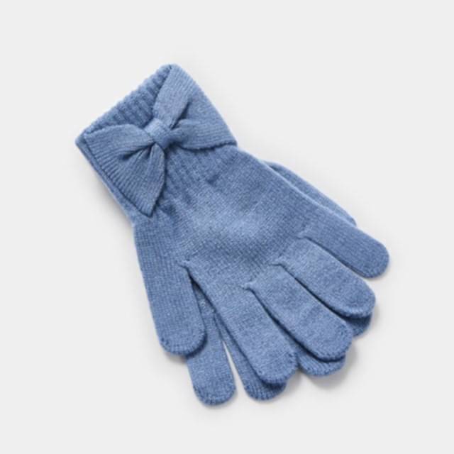 Mayoral Kışlık Kız Örme Eldiven Mavi