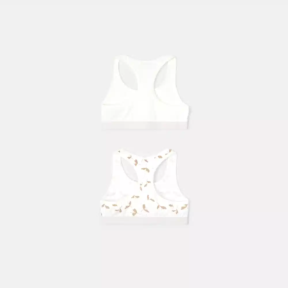 Mayoral Kız Alıştırma Sütyeni 2'li Set Ekru