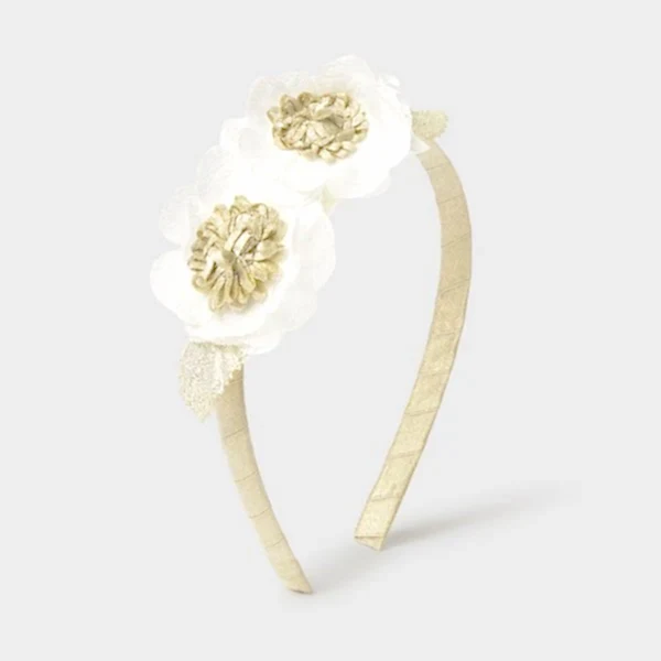 Mayoral Kız Bebek Saç Bandı Bej