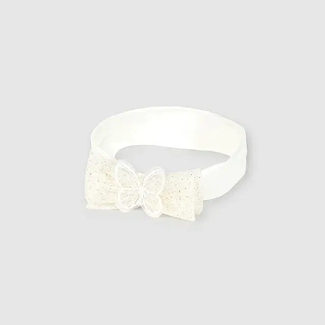 Mayoral Kız Bebek Saç Bandı Ekru