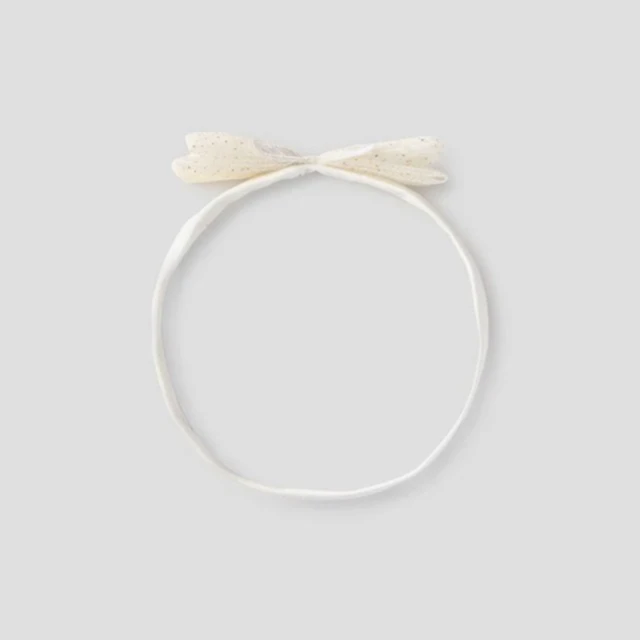 Mayoral Kız Bebek Saç Bandı Ekru