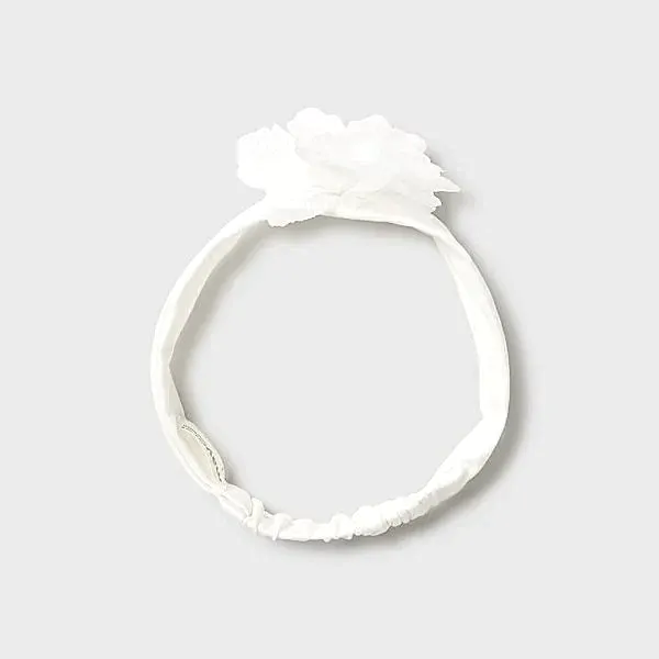 Mayoral Kız Bebek Saç Bandı Ekru