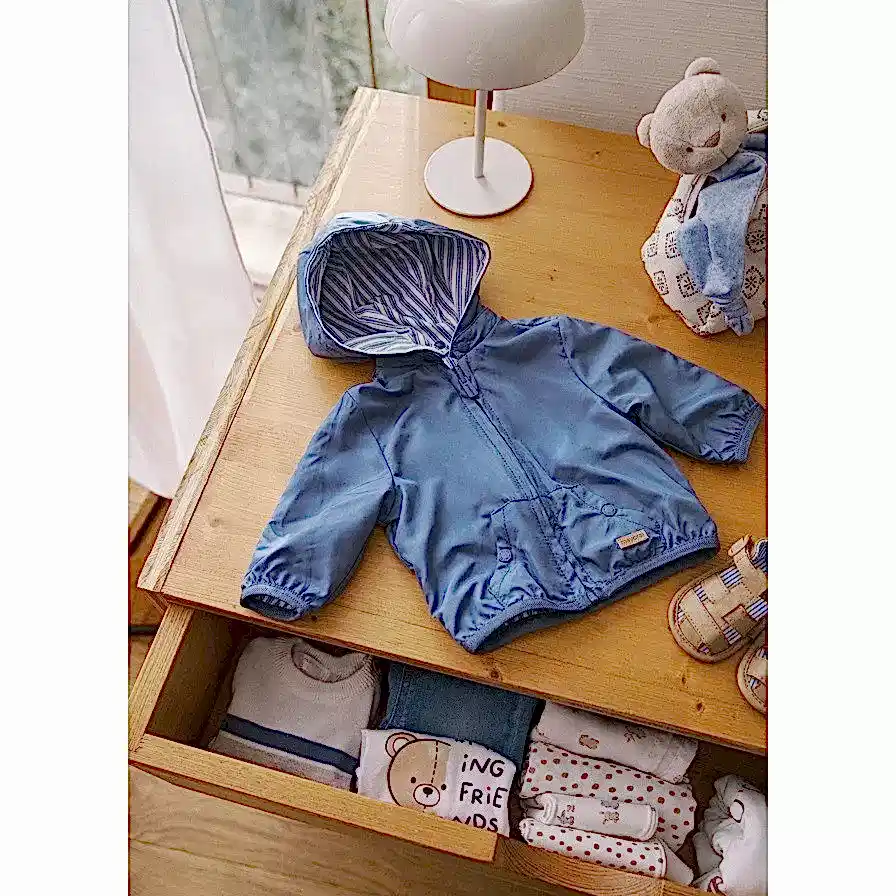 Mayoral Yazlık Erkek Bebek Çift Taraflı Rüzgarlık Ceket Lacivert