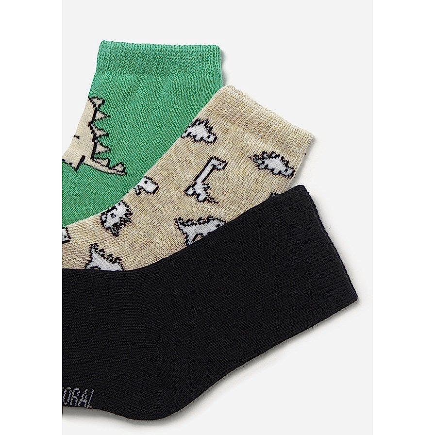 Mayoral Yazlık Erkek Bebek Çorap 3'lü Set Turkuaz