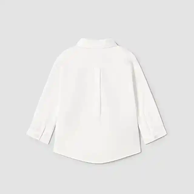 Mayoral Yazlık Erkek Bebek Gömlek Papyon Set Ekru