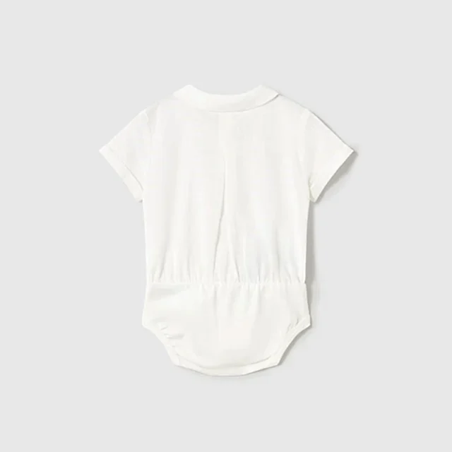 Mayoral Yazlık Erkek Bebek Kısa Kol Body Ekru