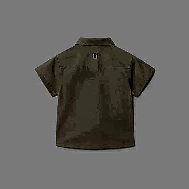 Mayoral Yazlık Erkek Bebek Kısa Kol Gömlek Bej