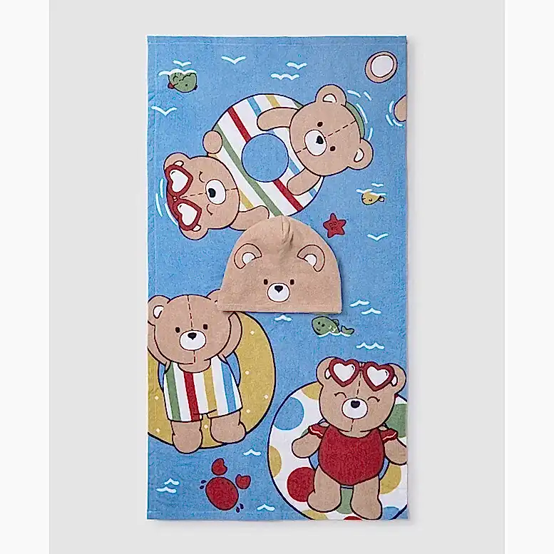 Mayoral Yazlık Erkek Bebek Plaj Havlusu Mavi