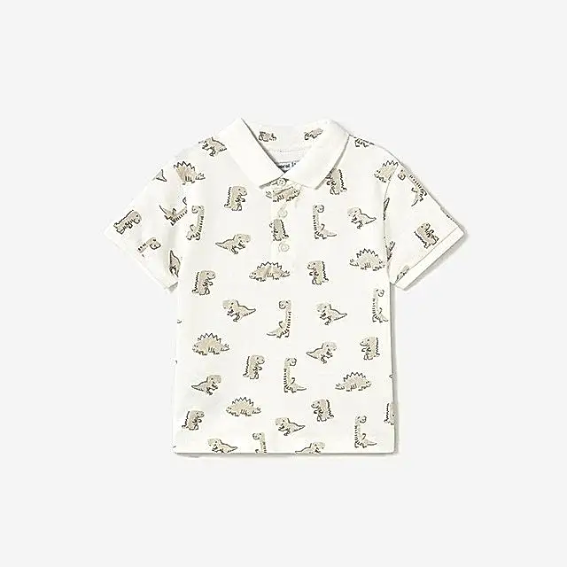 Mayoral Yazlık Erkek Bebek Polo Kısa Kol Bluz Ekru